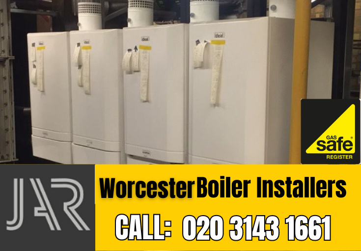 Worcester boiler installation Cobham